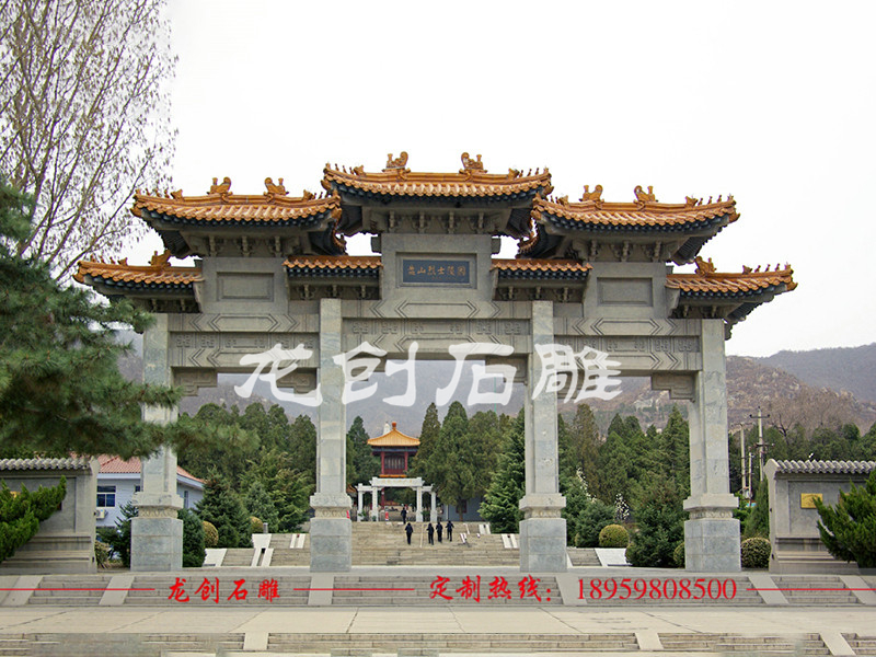 請問石牌坊多少錢一個 石頭牌坊報價